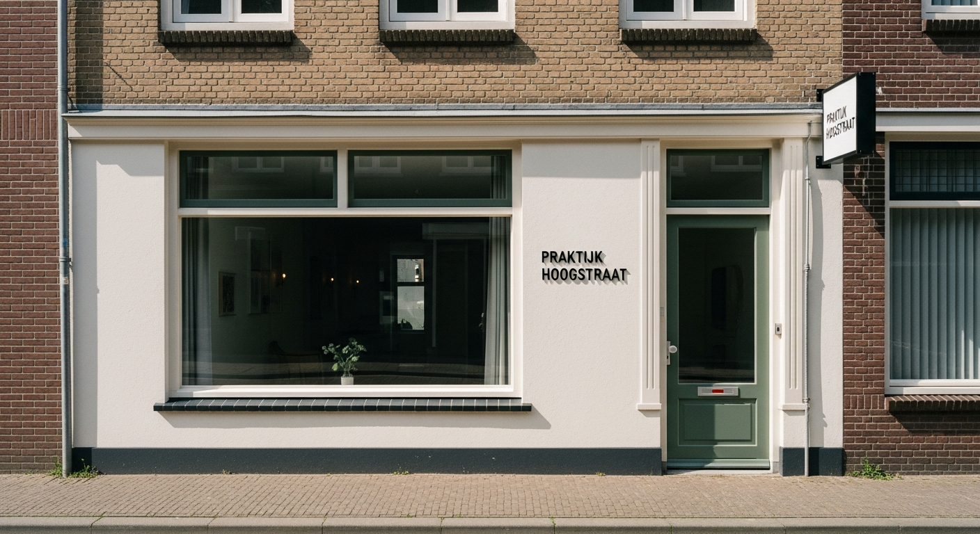 Exterieur praktijk Hoogstraat Schiedam